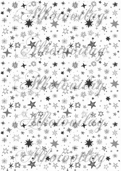 Szürkés csillagok többféle formában