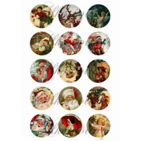 Karácsonyi vintage körök 2