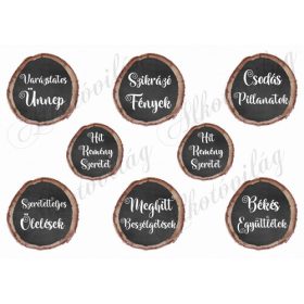 Különleges feliratok krétatáblán