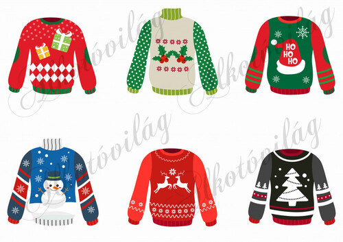 Bohókás karácsonyi pulcsik 2