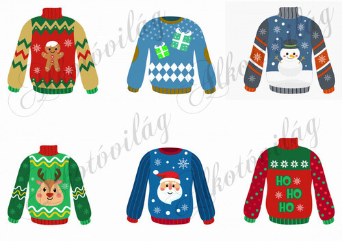 Bohókás karácsonyi pulcsik 3