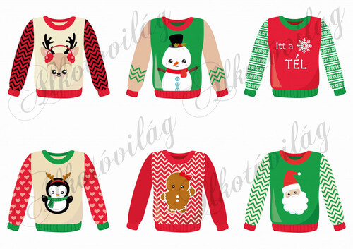 Bohókás karácsonyi pulcsik 4