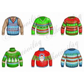 Bohókás karácsonyi pulcsik