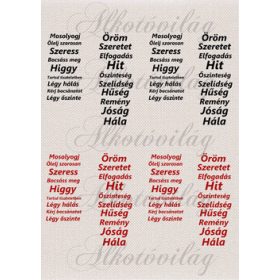 Szavak spurnira - 4 cm széles