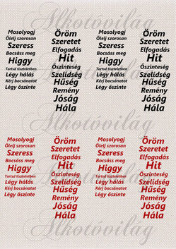 Szavak spurnira - 4 cm széles