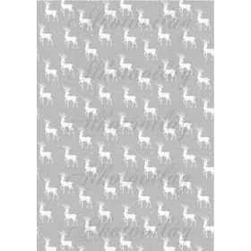 Szürke alapon szarvasok