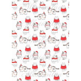 Cuki karácsonyi cicák sokasága