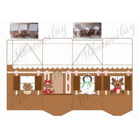 Hajtogatható mézeskalácsház 3