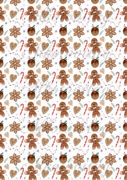 Mézibabák szívekkel, hópelyhekkel, cukorkabotokkal