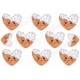 Mézi szívecskék kicsiben (Kb. 6 x 7 cm)