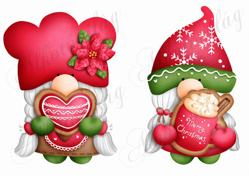 Manók mézeskalács figurákkal 2 SZEMEKKEL