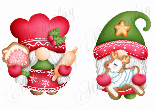 Manók mézeskalács figurákkal 3