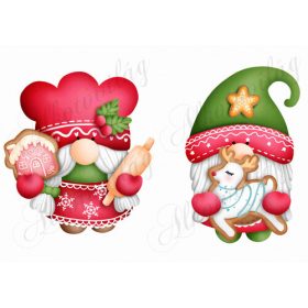 Manók mézeskalács figurákkal SZEMEKKEL 3