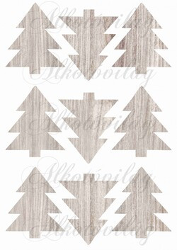 Fa erezetes fenyőfák