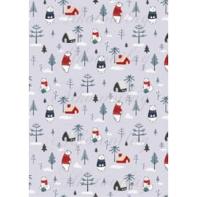 Jegesmacik kötött pulóverekben házikókkal