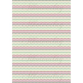 Karácsonyi baglyos mintákhoz SZÍNES HULLÁMOK