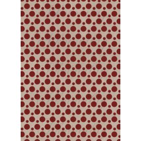 Bordó pöttyök kraft alapon