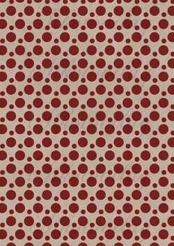 Bordó pöttyök kraft alapon