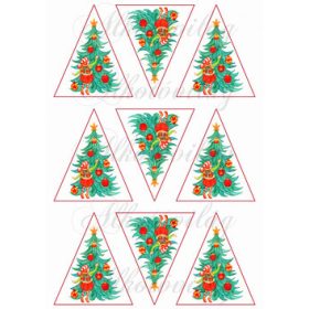 Karácsonyfa díszítés fenyődíszhez