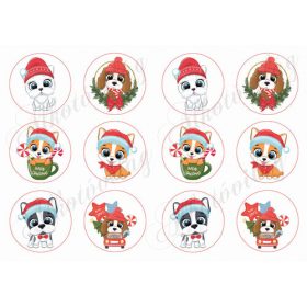 Karácsonyi kutyusok körökben KICSIBEN