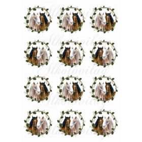 Lópár magyal koszorúban KICSIBEN