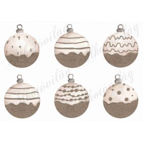 Vintage karácsonyi gömbök nagyban