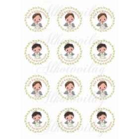 Fiú angyalkák - ELSŐ KARÁCSONYOM felirattal KICSIBEN