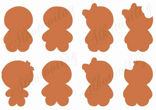 Tüneményes mézeskalács babák - HÁTULJA