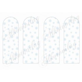 Könyvjelzők hópelyhekkel