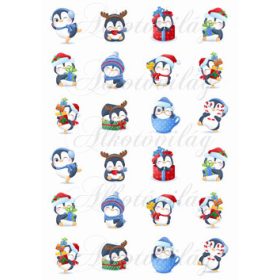 Tüneményes karácsonyi pingvinek - KICSIBEN