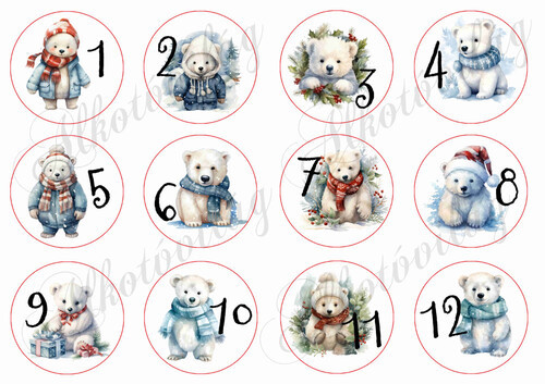 Adventi naptár jegesmacikkal 1.rész