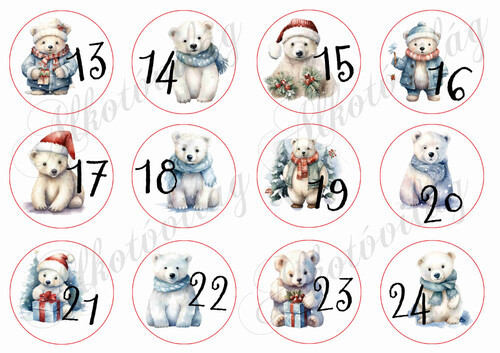 Adventi naptár jegesmacikkal 2.rész