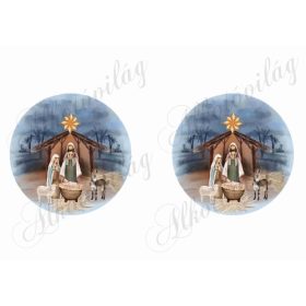 Betlehemi kép 12 cm -es körökben
