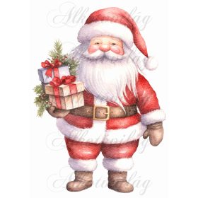 Párnablokk - vászontáska blokk Mikulással 11