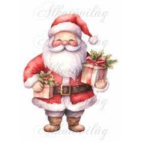 Párnablokk - vászontáska blokk Mikulással 9