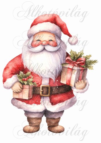 Párnablokk - vászontáska blokk Mikulással 9