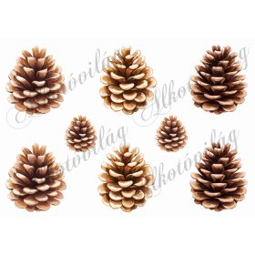 Tobozok - 8 cm magas