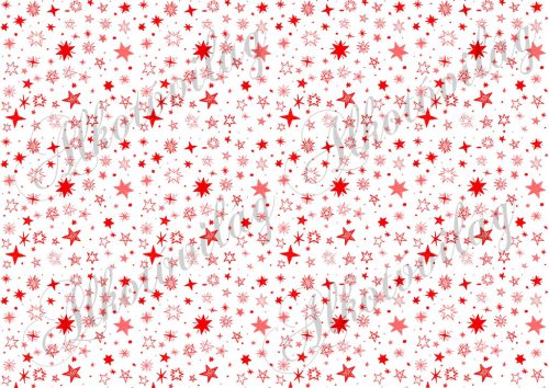 Mini csillagok pirosban