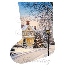 Mikuláscsizmák vintage karácsonyi hangulatban 4