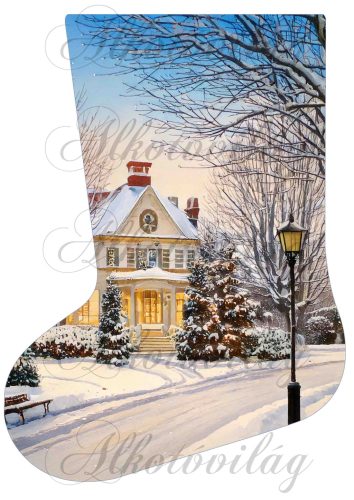 Mikuláscsizmák vintage karácsonyi hangulatban 4