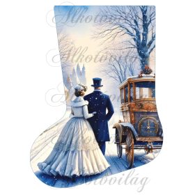 Mikuláscsizmák vintage karácsonyi hangulatban 6