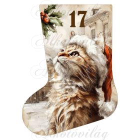 Adventi naptár vintage mikuláscsizma -17