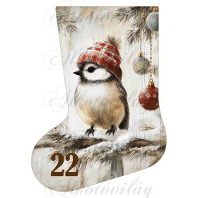 Adventi naptár vintage mikuláscsizma -22