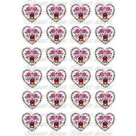 Kalocsai apró szívek