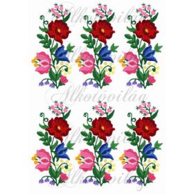 Népi virág motívum összeállítás