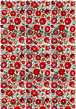 Csodaszép kalocsai minta