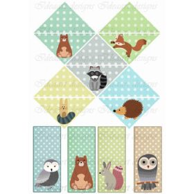 Könyvjelzők (sarok + hosszúkás)