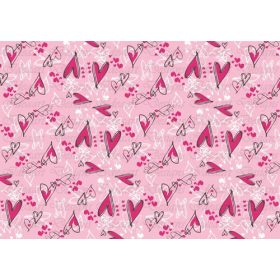 Szívek mindenfelé – pink