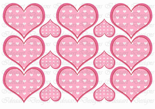 Szíves szívek rózsaszínben