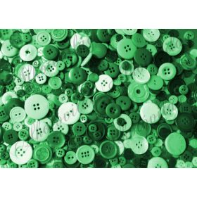 Kerek gombok zöld színekkel